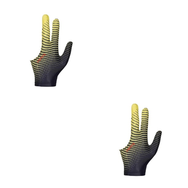 Guantes de billar Greeniant Mano izquierda/derecha 3 dedos Tiradores Type1 NO1