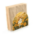 thumbnail image 2 of Cat Sunflowers Clouds Leaves Napkin Holder for Table Clear Napkin Stand Paper Holder Acrylic Organizer Dispenser Napkins for Dinner Kitchen Restaurant Room, 2 of 8