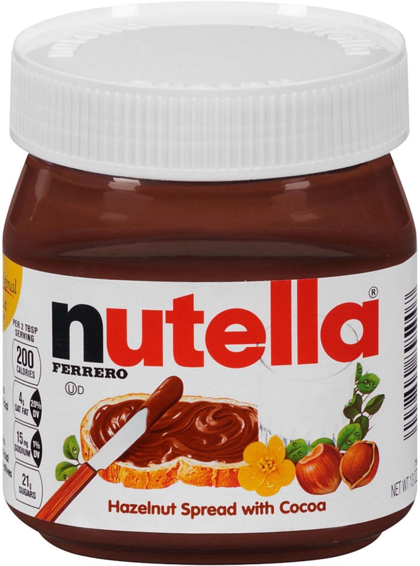Nutella Hazelnut Spread 13 oz (Pack of 2) - Walmart.com