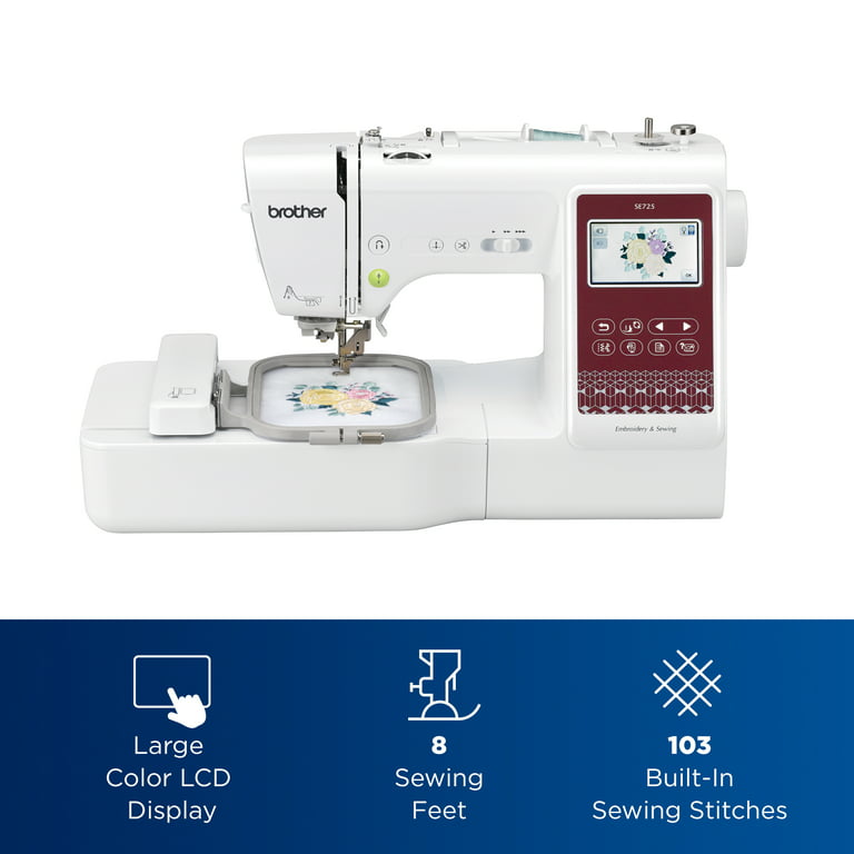 Brother SE725 Sewing and Embroidery Machine with Wireless LAN