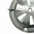 thumbnail image 6 of Sufanic 4" BBQ Smoker Air Vent, Stainless Steel Pinwheel Grill Smoker Exhaust Vent Stove Air Vent Damper, Silver, 6 of 10