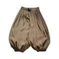 thumbnail image 3 of Pantalon Élastique pour Enfants Unisexe Ample Anti-Moustiques Protection Solaire Café Garçons Pantalon de Randonnée Printemps Été Pantalon Long Pantalon Garçons 5-6 Ans, 3 of 3