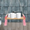 thumbnail image 6 of GOOHOCHY  Solid Wood Storage Rack Nordic Style Shelves Multifunctional, 6 of 8