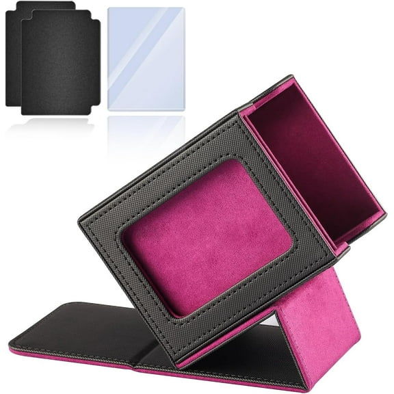 MTG card box Commander display window, the card box can hold 100 double decks of cards