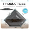 thumbnail image 3 of KOJEM 12081 RV Skylight 15"W x 28"L for Travel Trailer RV Camper Truck Shower, 3 of 9