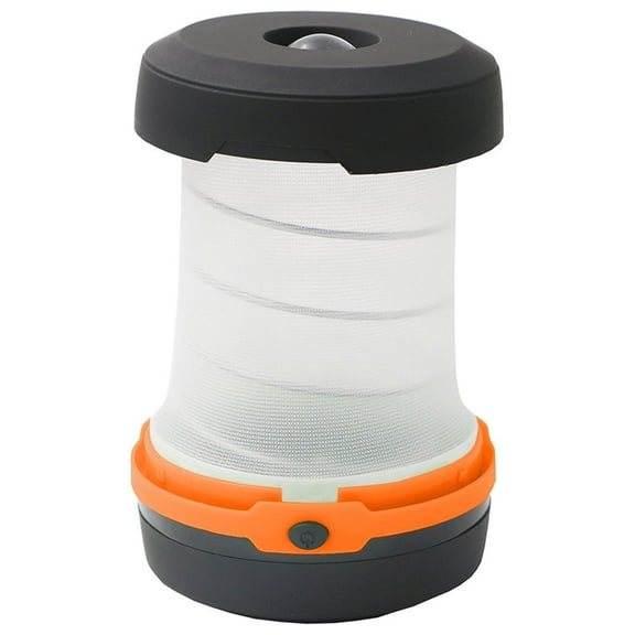 Collapsible Solar Camping Light, Mini Lamp with Handle,Portable Battery Power Supply Built-in LED Lantern for Camping, Hiking