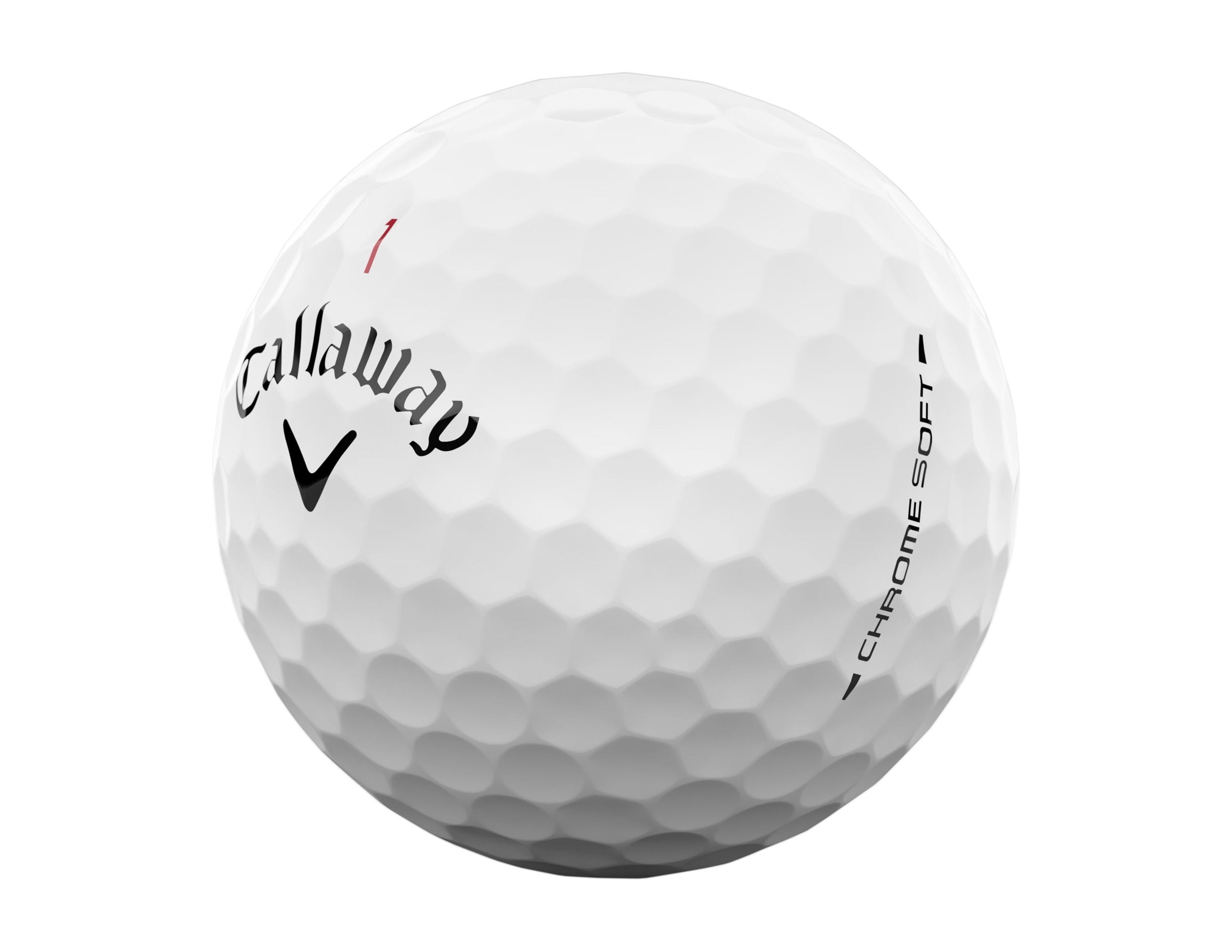 (4 pack) Callaway Golf Chrome Soft 26 - White 12 ball pk
