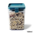 thumbnail image 3 of Yhmxh Kitchen Gadgets Kitchen Utensils Home and Kitchen Buckle Transparent Multigrain Sealed Plastic Can Storage bottle, 3 of 6