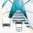 thumbnail image 6 of Boat Ladder Folding Ladder Deck Ladder Stainless Steel Easy to Install for Yachts Swimming Pools Ships, 6 of 9