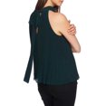 thumbnail image 2 of 1.STATE Womens Ruffle Pullover Blouse, Green, Medium, 2 of 2