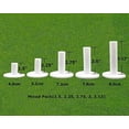 thumbnail image 4 of FINGER TEN Golf Rubber Tees Driving Range Value 5 Pack, Mixed Size or 5 Same Size for Practice Mat, 4 of 6