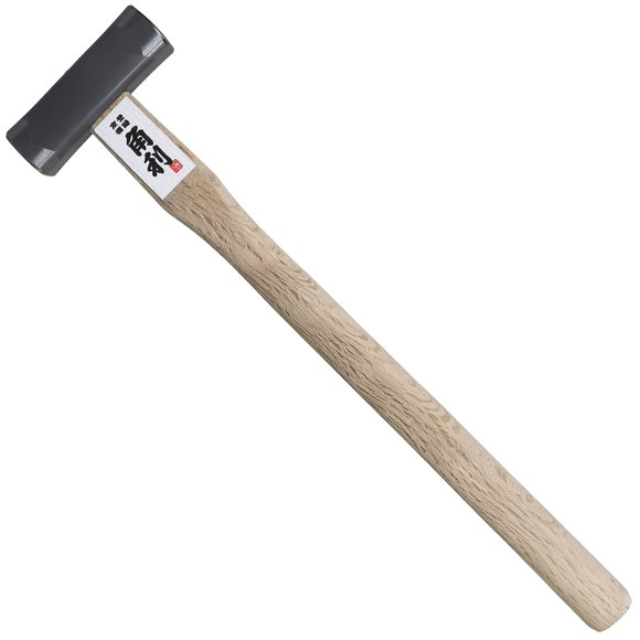 KAKURI Chisel Hammer 8 oz (225g) Japanese Woodworking Carpenter Hammer for Chisel, Plane, Nail, Heavy Duty Japanese Carbon Steel Square Head Sivler, Made in JAPAN