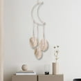 thumbnail image 1 of Tapiz Colgante de Pared BLESIY Macramé Bohemio Decoración Artística de Pared Rústica, 1 of 8