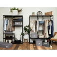 thumbnail image 6 of Covermates Keepsakes Zip-Top Storage Box with Trays - Heavy Duty Polyester- Reinforced Handles - Stackable Design - Indoor Storage, Graphite, 6 of 8