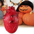 thumbnail image 2 of Realistic Heart Props for Halloween Party Decorations and Scary Pranks Eerie Body Parts Model Haunting House Accessories, 2 of 9