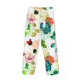 thumbnail image 5 of Disketp Floral Vintage Men'S Pajama Pants - Ultra Soft Fleece Sleep And Lounge Pants (Size: S-Xxl), 5 of 9