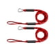 thumbnail image 5 of 2x Cuerda de amarre DYNWAVEMX 4 Pies Nylon con Lazo con Clip para Bote Canoa Embarcación Kayak rojo, 5 of 8