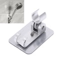 thumbnail image 6 of 90°Rotate Shower Head Holder Adjustable Self-Adhesive Shower Arm Mount Wall Mounted Handheld Shower Holders Chrome Showerhead Bracket Replacement For Bathroom Bathtub Toilet, 6 of 9