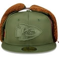 thumbnail image 2 of Men's New Era x Alpha Industries  Olive Kansas City Chiefs Dog Ears 59FIFTY Fitted Hat, 2 of 4