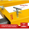 thumbnail image 3 of HPDMC Forklift Double Drum Grabber, 2000 lbs Capacity Dual Drum Handler for 55 Gallon Steel & Plastic Barrels, 3 of 16