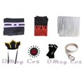 thumbnail image 5 of Disfraz de Cosplay Doma Douma, conjunto de peluca y abanico, atuendo de Halloween, kimono de Anime Douma para hombres y mujeres, 5 of 5