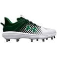 thumbnail image 6 of Under Armour Men's Yard Low Mt Metal Baseball Cleats Green/White Medium 9 9 Medium US/Green|White, 6 of 6
