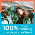 thumbnail image 3 of Twin-Line Dental Flossers, Advanced Whitening and Dual Action Flossing System, Easy Storage, Super Tuffloss, 2X The Clean, Cool Mint Flavor, 150 Count (Pack of 4), 3 of 4