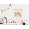 thumbnail image 2 of Wise As An Owl-Woodland Animals-Citas Inspiradoras, Regalo Para Bebés, Niños, Niñas, Niños, Lona Colgante, Banderín, Decoración De Pared, Regalos Para Aula, Guardería, Hogar, Escuela, Habitación De Be, 2 of 5
