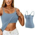 thumbnail image 3 of Womens Workout Tank Tops Sleeveless Cropped Tank Tops Open Back Basic Undershirt Tennis Yoga Athletic Running Shirts Loose Fit Racerback Breathable Tee, 3 of 6