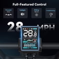 thumbnail image 6 of Jasion RetroVolt 500W Electric Bike for Adults, 20" Fat Tire Electric Mountain Bicycle, 48V 13Ah Removable Battery, Full Suspension Class 3 Ebike, UL2849, 6 of 9