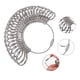 thumbnail image 4 of Ring Sizer Measuring Tool Finger Ring Sizer Gauge/Ring Mandrel Sizing Measuring Stick Jewelry Size Measure Tool Metal Ring, 4 of 5