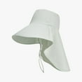 thumbnail image 3 of Summer Wide Brim Sun Hat With Cape For Women Fedora Women Hat Track Hats for Women Fedora Hat for Men Bent Visor Large Visor Hats for Women Solar Roller Hat Rude Hat Tennis Hat Girls for Women Beach, 3 of 3