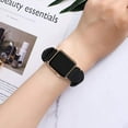 thumbnail image 3 of Bmbmpt Correa Elástica Para Reloj Compatible Con Apple Watch Band De 38 Mm, 40 Mm, 42 Mm, 44 Mm, Pulsera De Tela Con Estampado De Patrón Suave Para Iwatch Se Series 6 5 4 3 2 1, 3 of 5