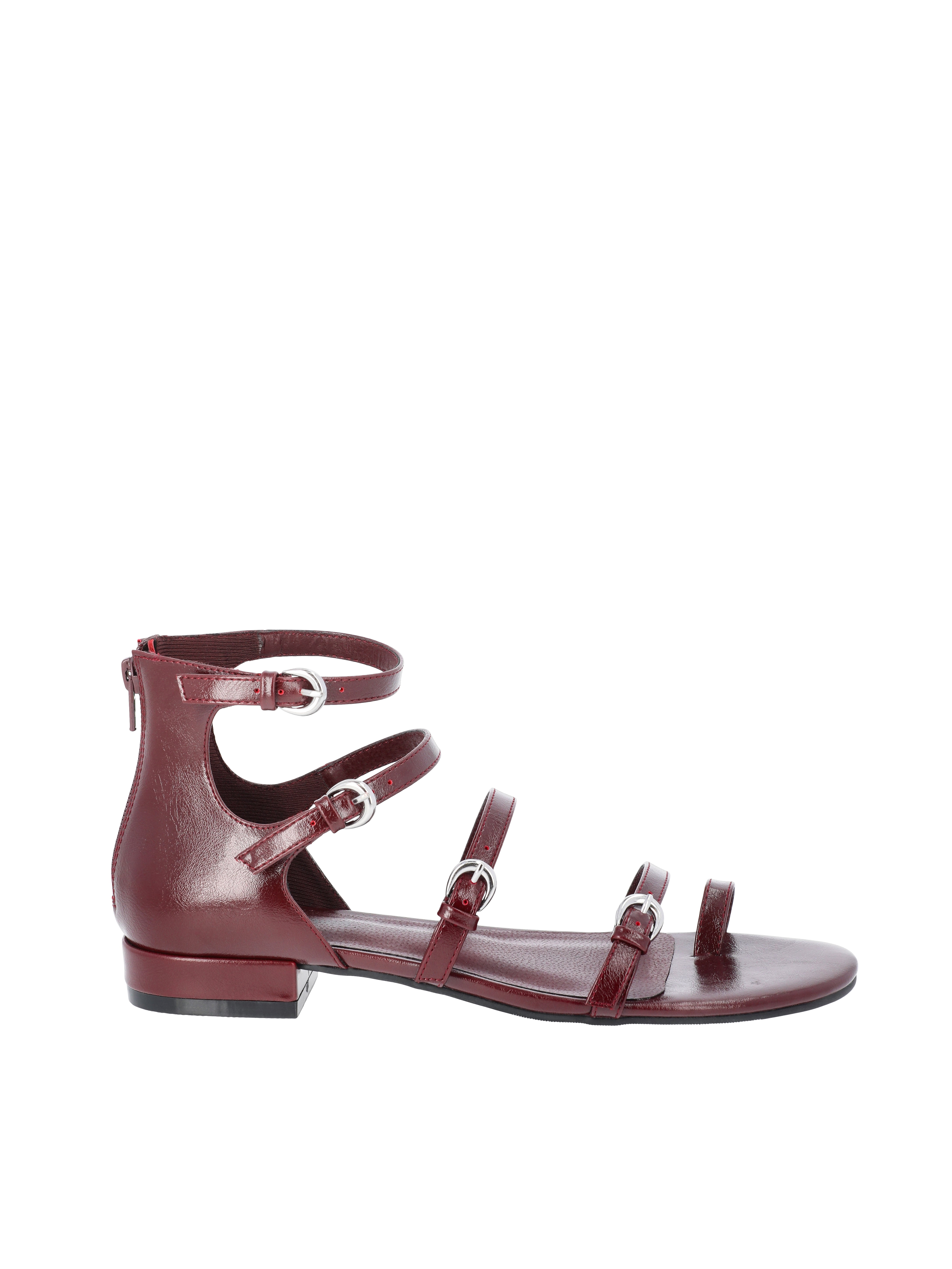 No Boundaries Women's Caged Toe Ring Sandal