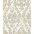 thumbnail image 3 of Galerie Wallcoverings  Cottage Chic Large Damask Vinyl on Non-woven Metallic Wallpaper Roll 33 feet x 21 inches - Pink, 3 of 5