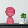 thumbnail image 3 of Estatua de resina Ángel adornos en apariencia decoración para hogar arte moderno Oficina adornos para el salón de fiest rojo Macarena Estatua decorativa, 3 of 8