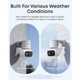thumbnail image 6 of eufy Security Indoor/Outdoor Camera C31, 360° Pan &Tilt, AI AutoTracking, 6 of 9