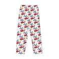 thumbnail image 5 of Goofa Cartoon Helicopter Printed Soft Pajama Pants for Men, Wide Leg Comfy Casual Lounge Yoga Pants-, 5 of 9
