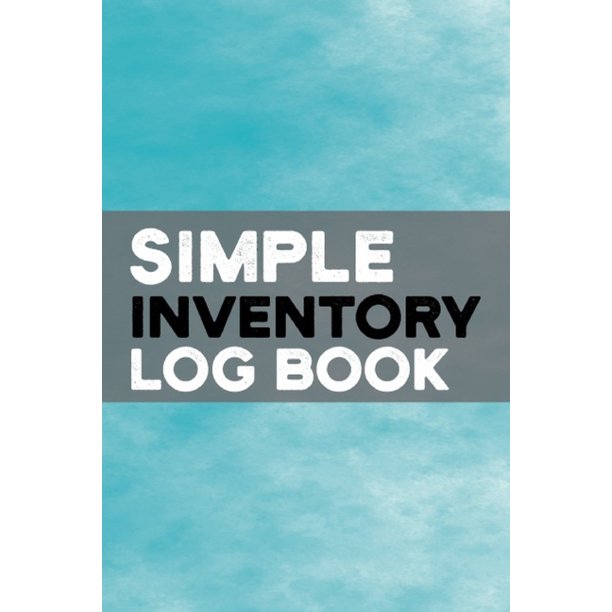 Simple Inventory Log Book Business Stock Office Warehouse Inventory