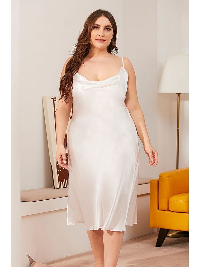 long slip dress Backless Long Slip Dress main image 1