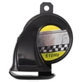 thumbnail image 1 of BRIGHTFUFU Bocina de coche impermeable de doble bocina para camiones, trenes y barcos. Bocinas eléctricas para coches, motocicletas y componentes electrónicos alternativos para coches. Color negro., 1 of 7