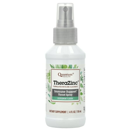 Quantum Health Therazinc Spray - Peppermint 7.4 mg 4 fl oz Spray