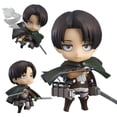 thumbnail image 1 of Figura de acción de Levi Ackerman de Attack on Titan, cara intercambiable, muñeca de anime coleccionable articulada y poseable, modelo de juguete de PVC para fanáticos y exhibición., 1 of 7