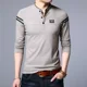 thumbnail image 4 of Suéter formal, nueva sudadera para hombre, estilo empresarial, holgado, de manga larga, tendencias de moda 2024, polos para hombre, ropa informal de lujo coreana a granel, 4 of 5