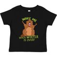 thumbnail image 3 of Inktastic Groundhog Day Wake Me When Winter is Over Boys or Girls Toddler T-Shirt, 3 of 5