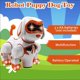 thumbnail image 3 of Juguetes inteligentes para perros robot para niños, juguetes interactivos para perros, lindos juguetes para perros robot con luz, juguetes para perros robot para niños de 3 años, divertidos., 3 of 4