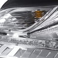 thumbnail image 6 of R8 Style DRL LED Light Strip Projector Headlight Head Lamp Replacement in Chrome Housing Clear Lens Made For And Compatible With 2006 - 2008 Audi A4, 6 of 7