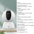 thumbnail image 6 of 360-degree Pet Monitor Camera 1080P HD Wireless Indoor Camera for Home Security - Smart Home Camera with TF Card Slot, 6 of 13