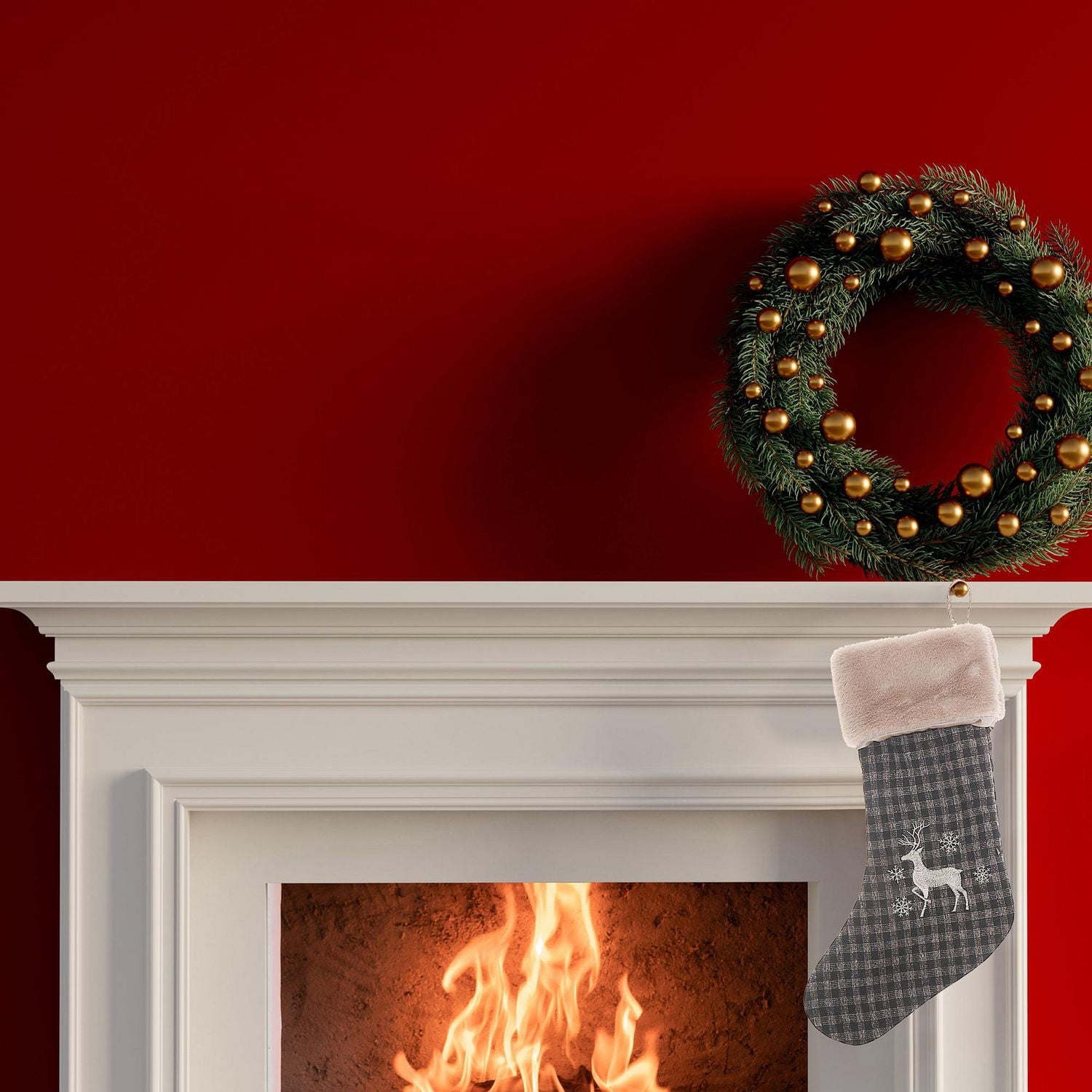 Bas En Tissu À Rayures - Lot De 2