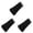 BlackX3, variant on SLUOHZXI Black Zip Ties 4 Inch 100 Pack Clear Tensile Strength 18 lbs UV Resistant Industrial Cable Ties Self Locking Zipties Wire Ties Wrap Indoor Outdoor Use for Fence Garage Camping